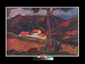 AUGUSTIN FERRANDO 1880-1957 Ferrando-006 Ferme au pied du Zaccar
